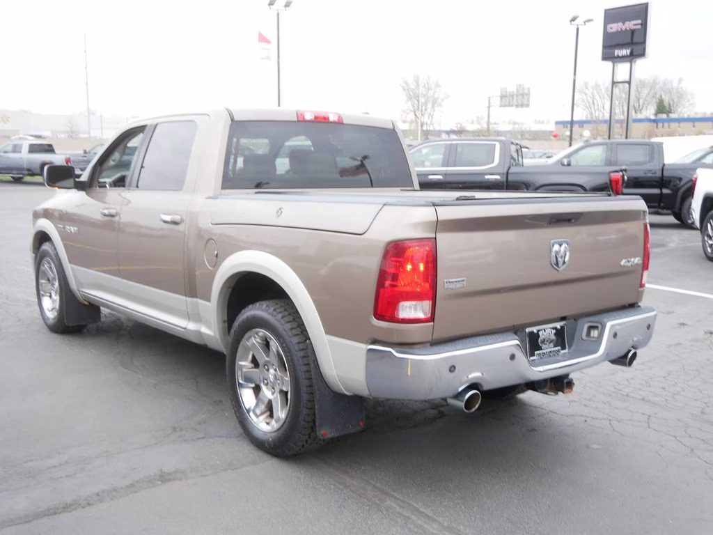 2010 Austin Tan Pearl Dodge 1500 Laramie 4X4 Truck