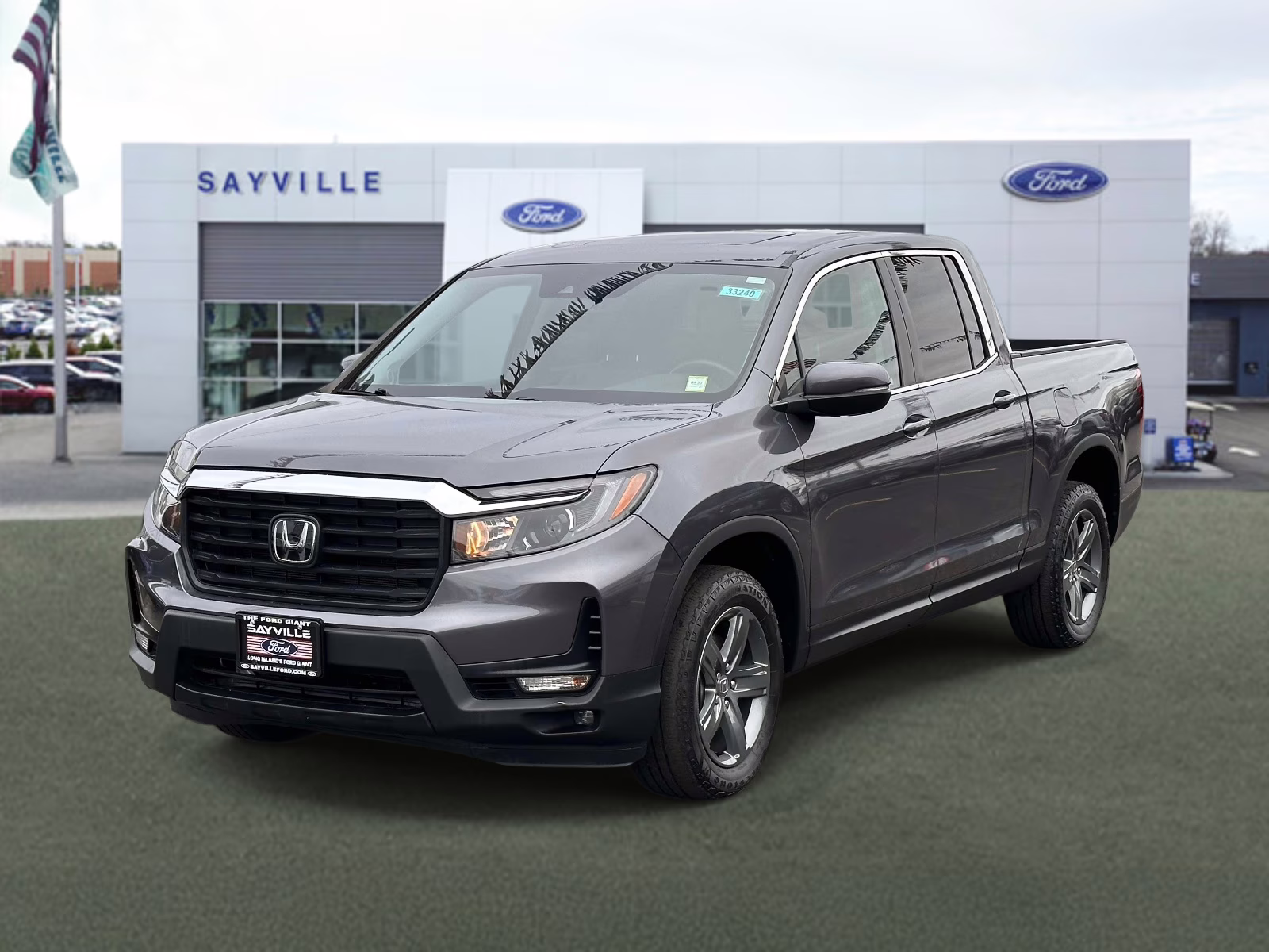 2023 Modern Steel Metallic Honda Ridgeline RTL AWD AWD Truck