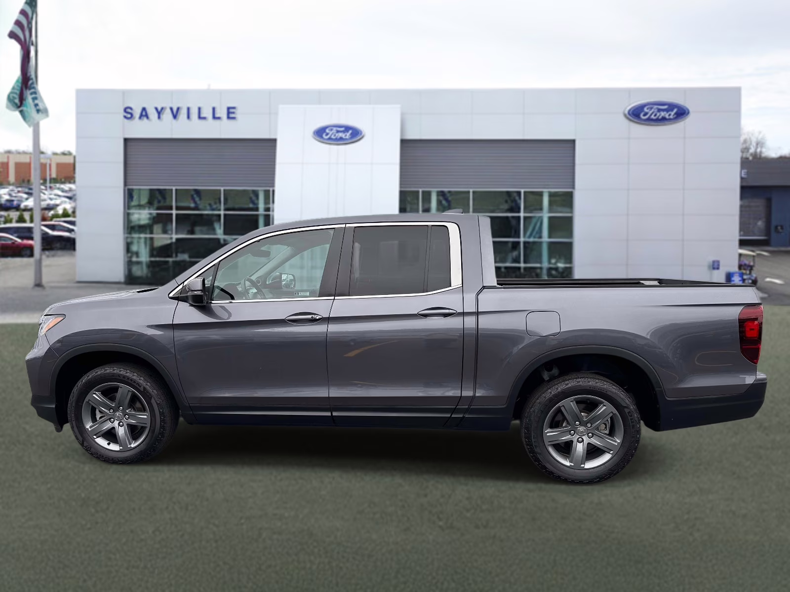 2023 Modern Steel Metallic Honda Ridgeline RTL AWD AWD Truck