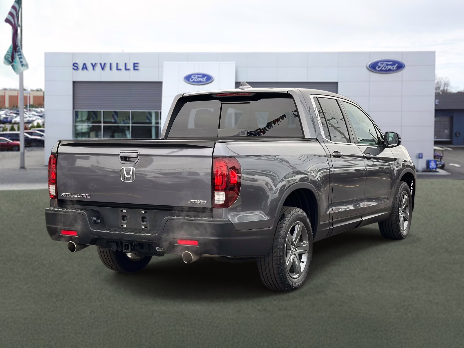 2023 Modern Steel Metallic Honda Ridgeline RTL AWD AWD Truck