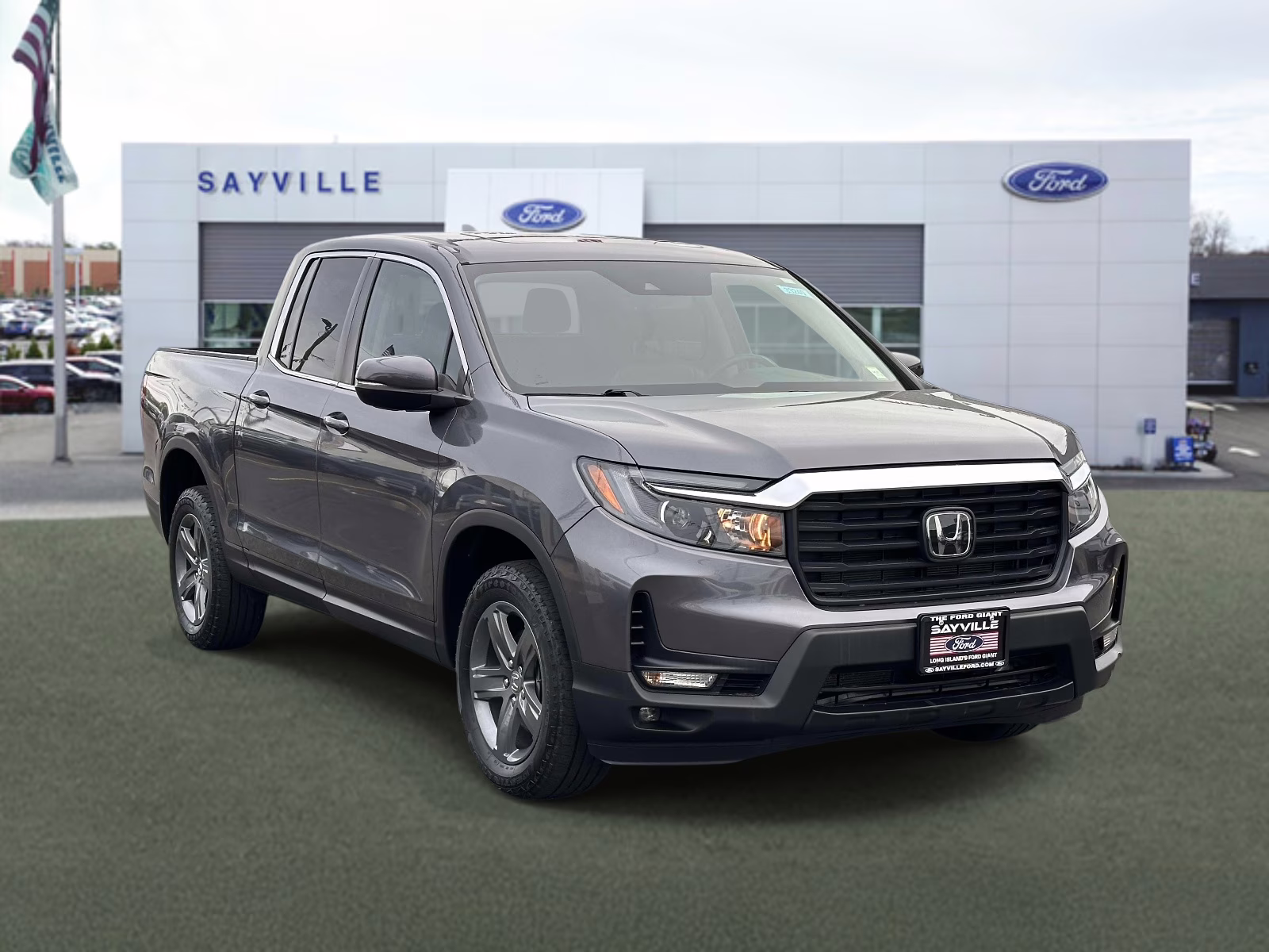 2023 Modern Steel Metallic Honda Ridgeline RTL AWD AWD Truck