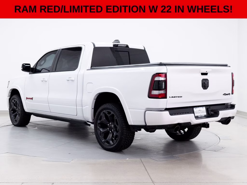 2023 Ivory White Tri-Coat Pearlcoat Ram 1500 Limited 4X4 Truck