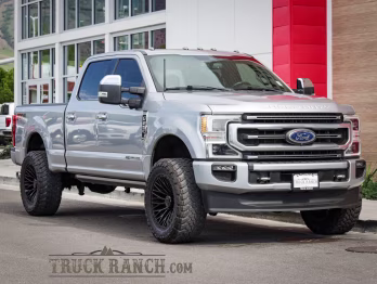 2021 Silver Metallic Ford Super Duty F-250 SRW Platinum 4X4 Truck
