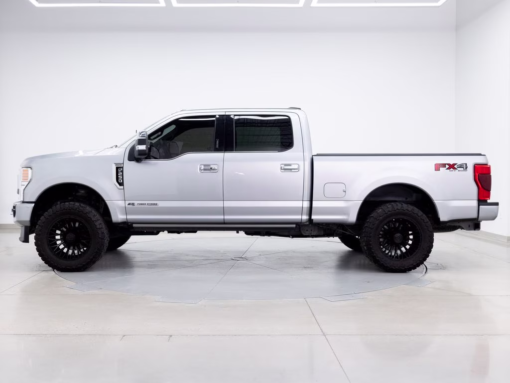 2021 Silver Metallic Ford Super Duty F-250 SRW Platinum 4X4 Truck