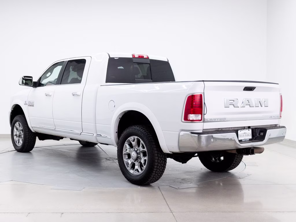 2017 Bright White Clearcoat Ram 2500 Laramie Longhorn 4X4 Truck