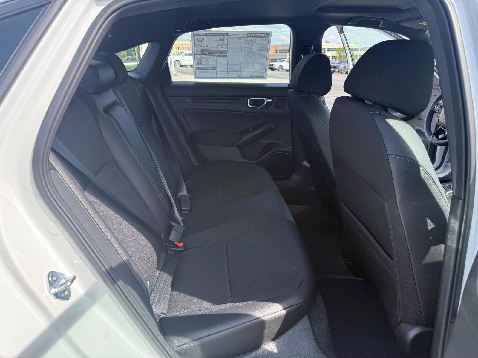 2026 Platinum White Pearl Honda Civic Sedan Hybrid Sport FWD Sedan