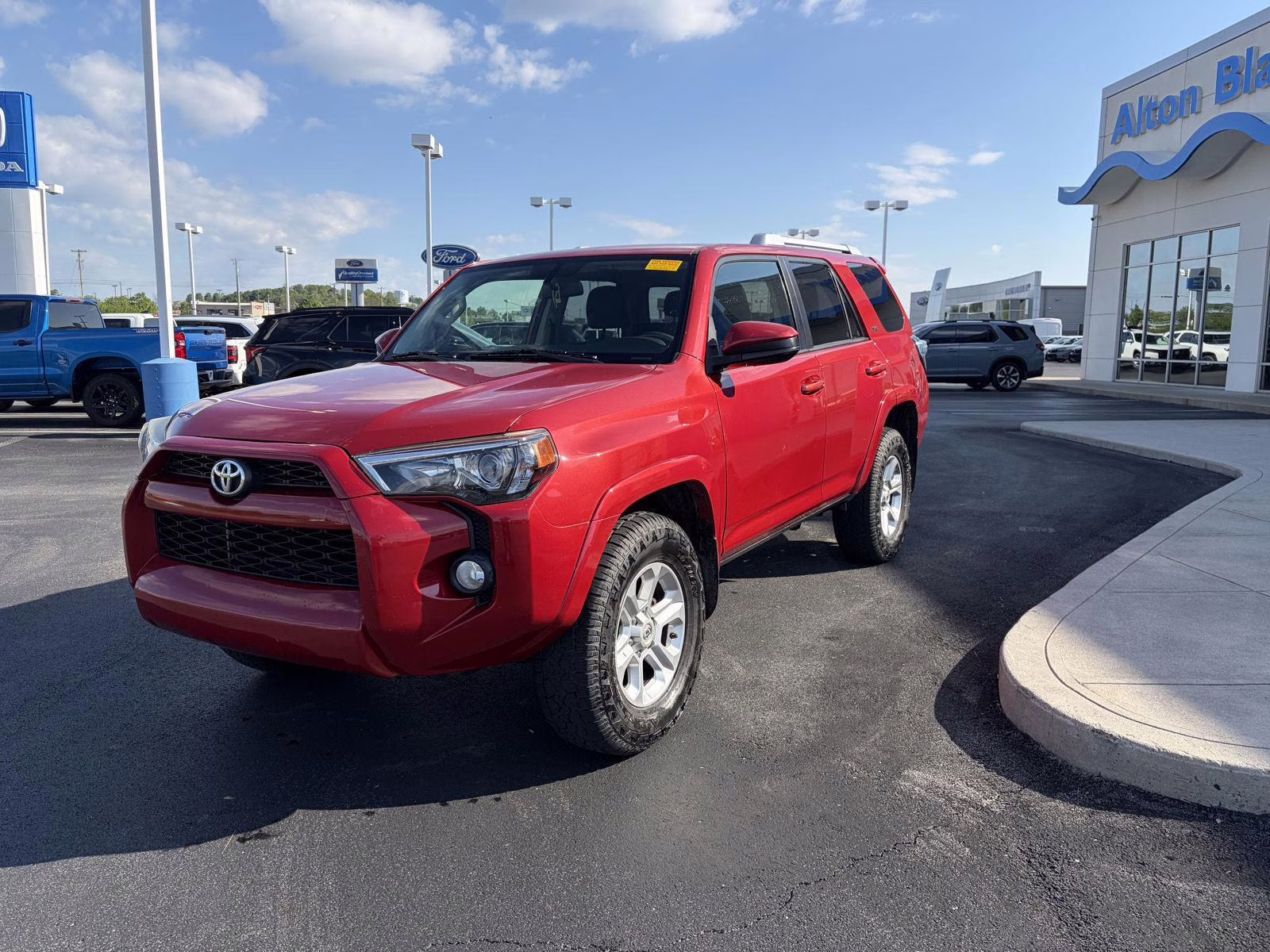 2015 Barcelona Red Metallic Toyota 4Runner SR5 4X4 SUV