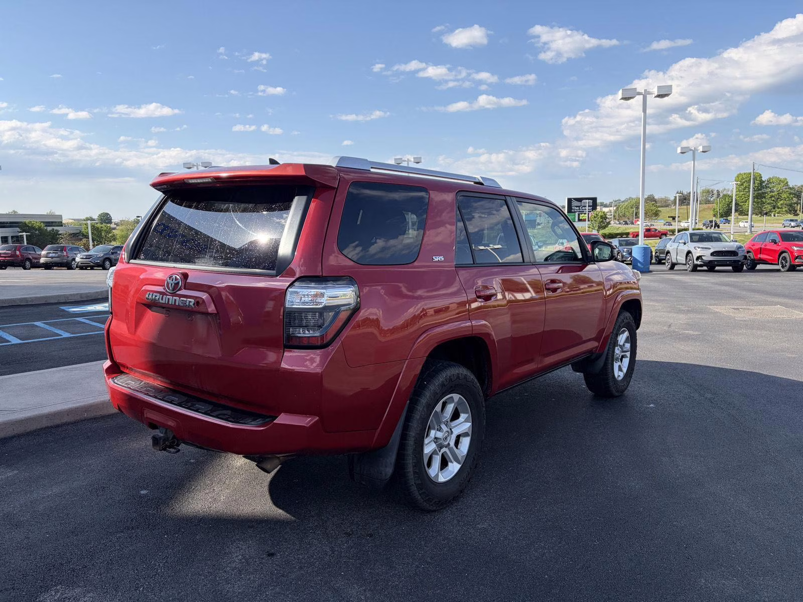 2015 Barcelona Red Metallic Toyota 4Runner SR5 4X4 SUV