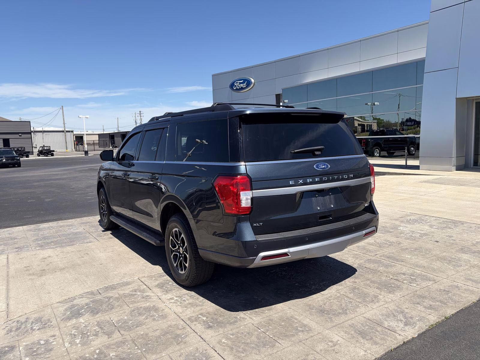 2024 Stone Blue Ford Expedition Max XLT 4X4 SUV