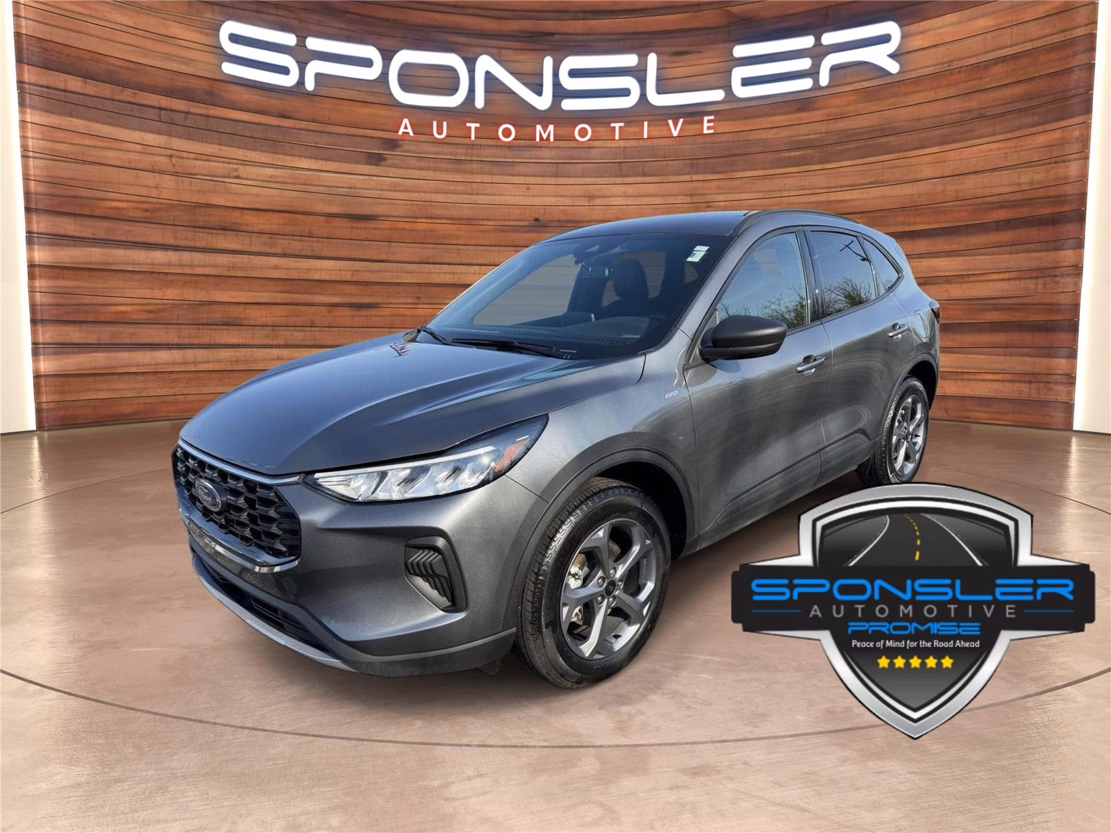 2025 Carbonized Gray Metallic Ford Escape ST-Line AWD SUV