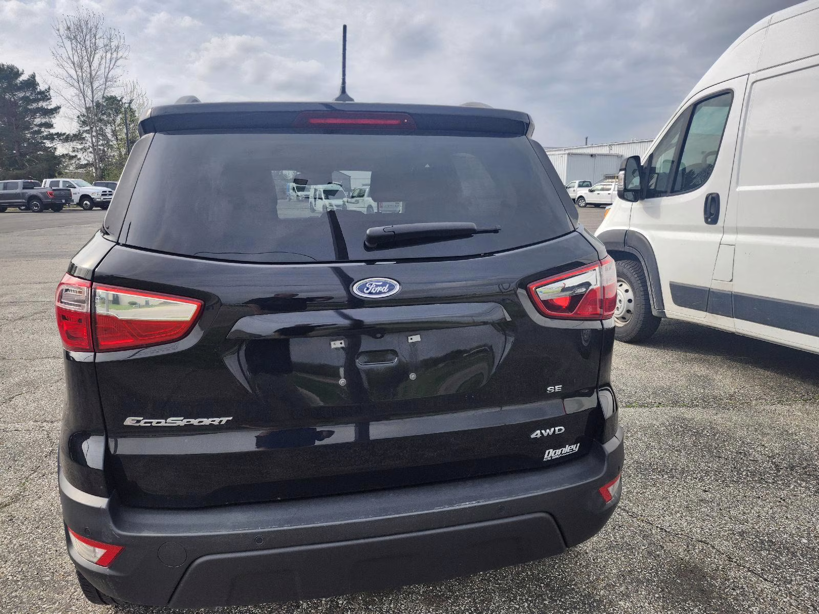 2022 Shadow Black Ford EcoSport SE 4X4 SUV