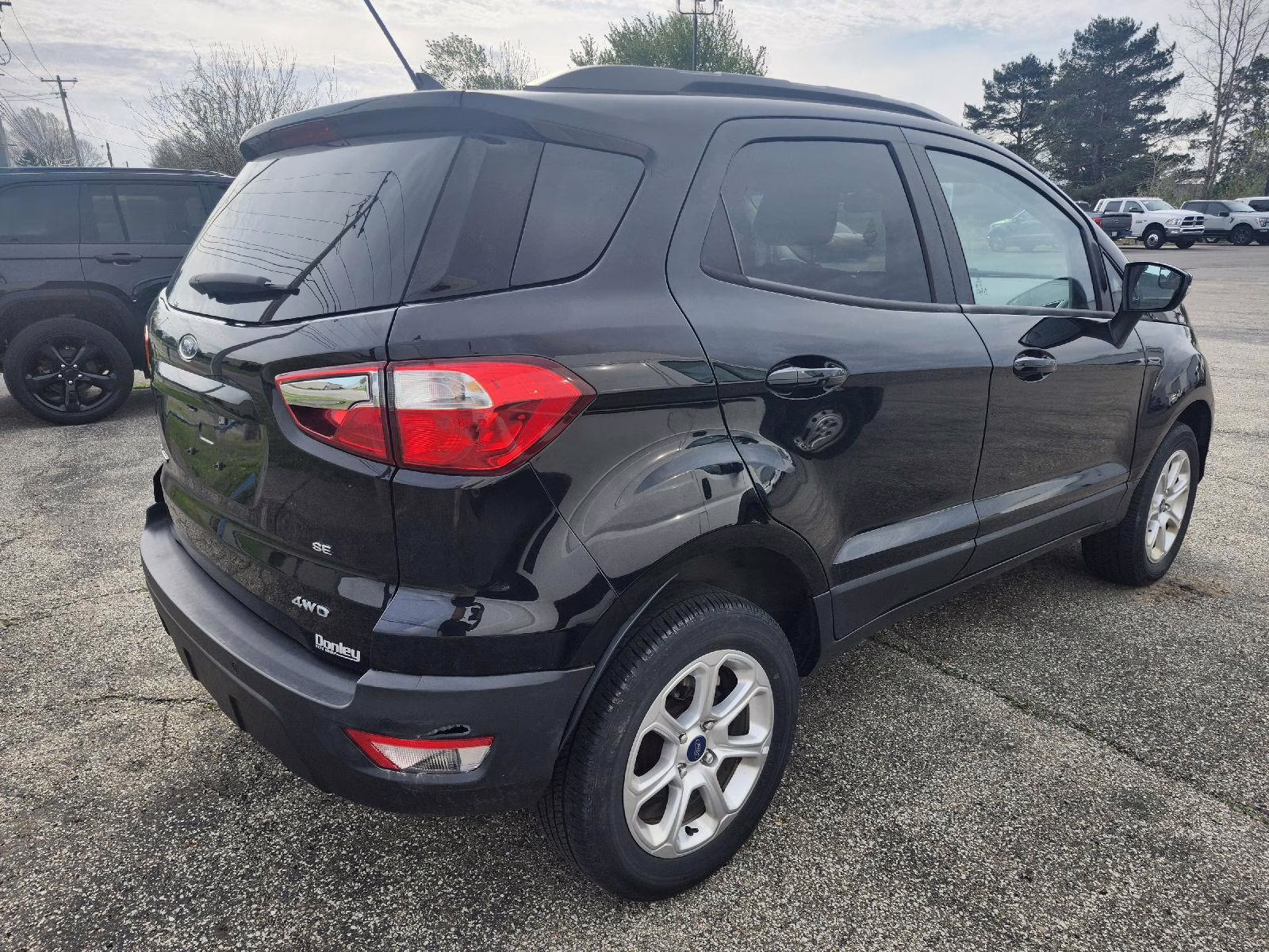 2022 Shadow Black Ford EcoSport SE 4X4 SUV