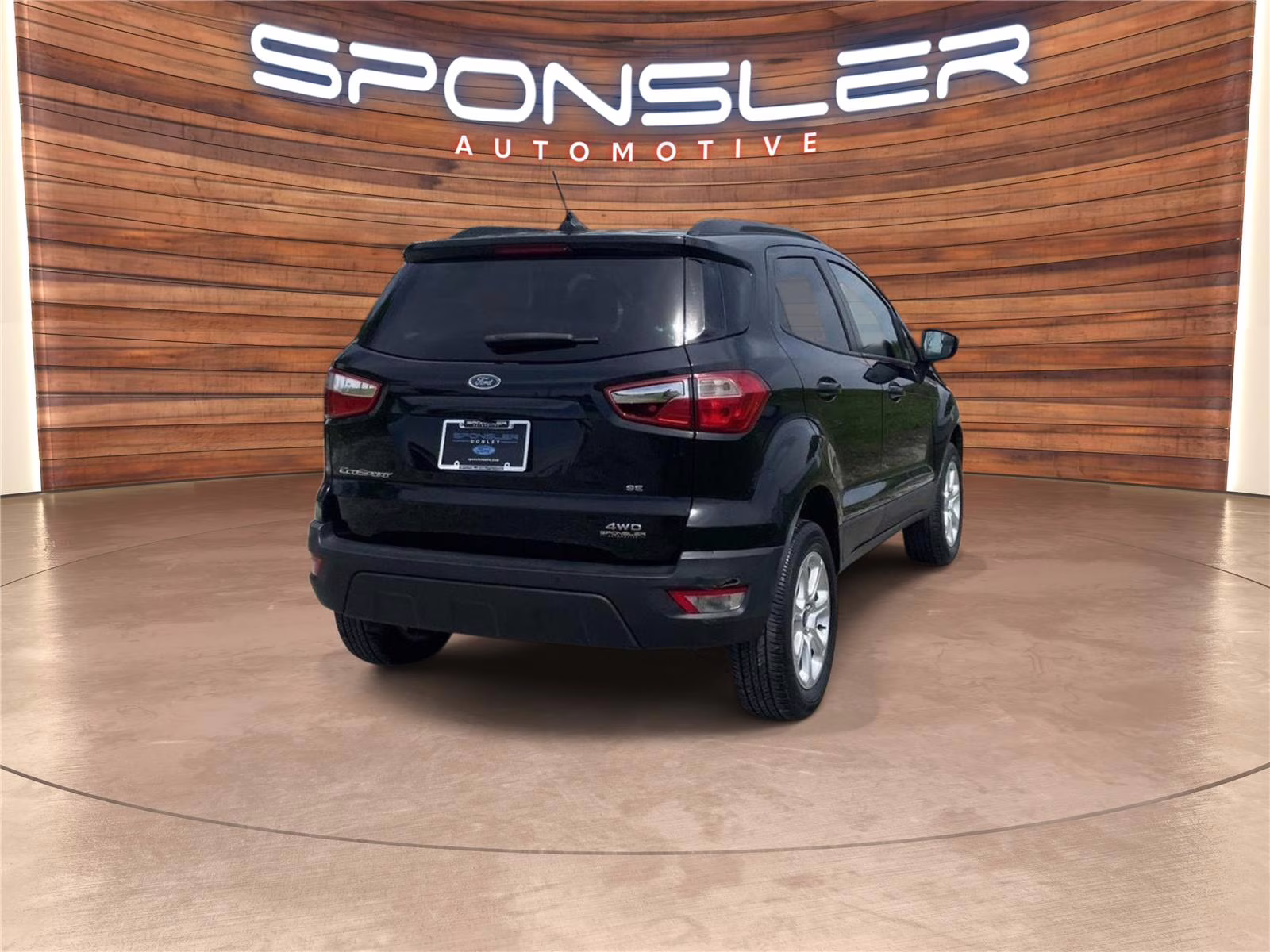 2022 Shadow Black Ford EcoSport SE 4X4 SUV