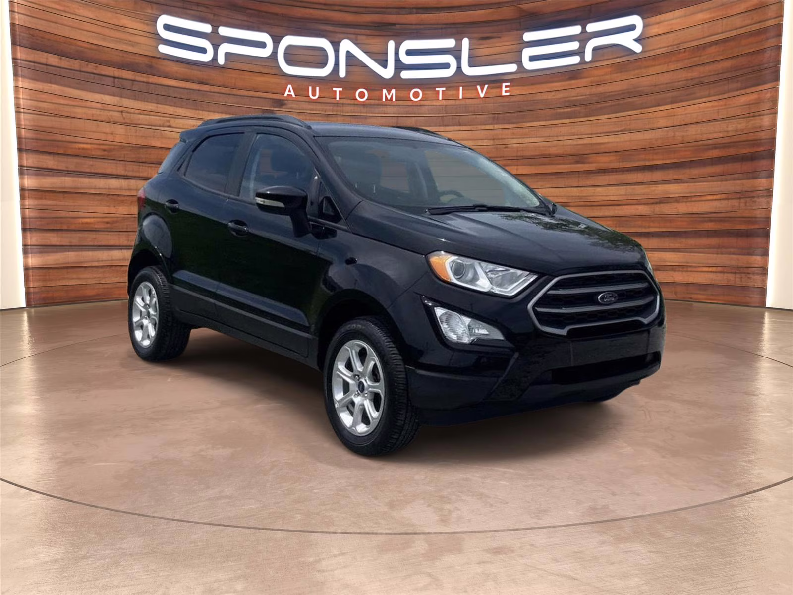 2022 Shadow Black Ford EcoSport SE 4X4 SUV