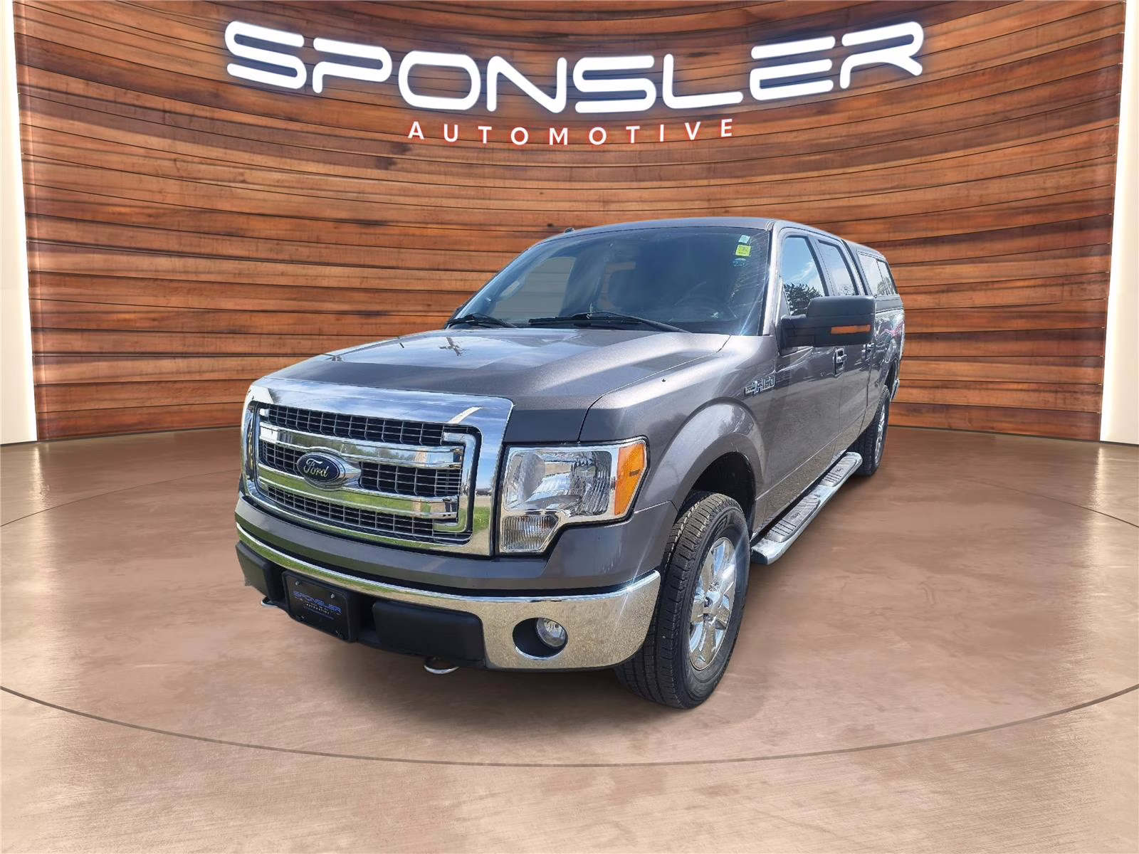 2014 Sterling Gray Metallic Ford F-150 XLT 4X4 Truck