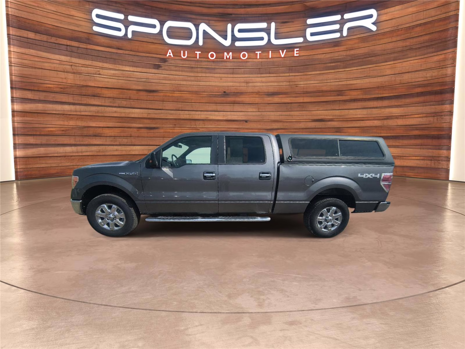2014 Sterling Gray Metallic Ford F-150 XLT 4X4 Truck