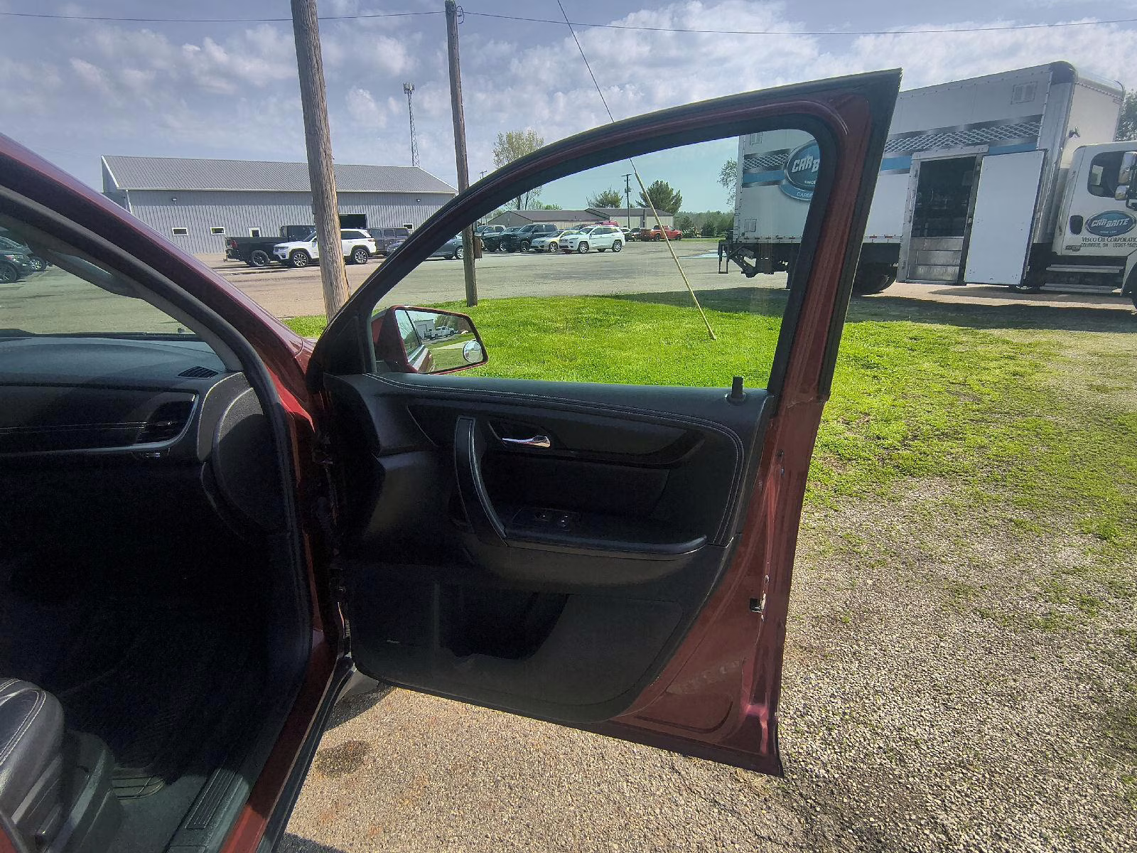 2015 Siren Red Tintcoat Chevrolet Traverse LT AWD SUV
