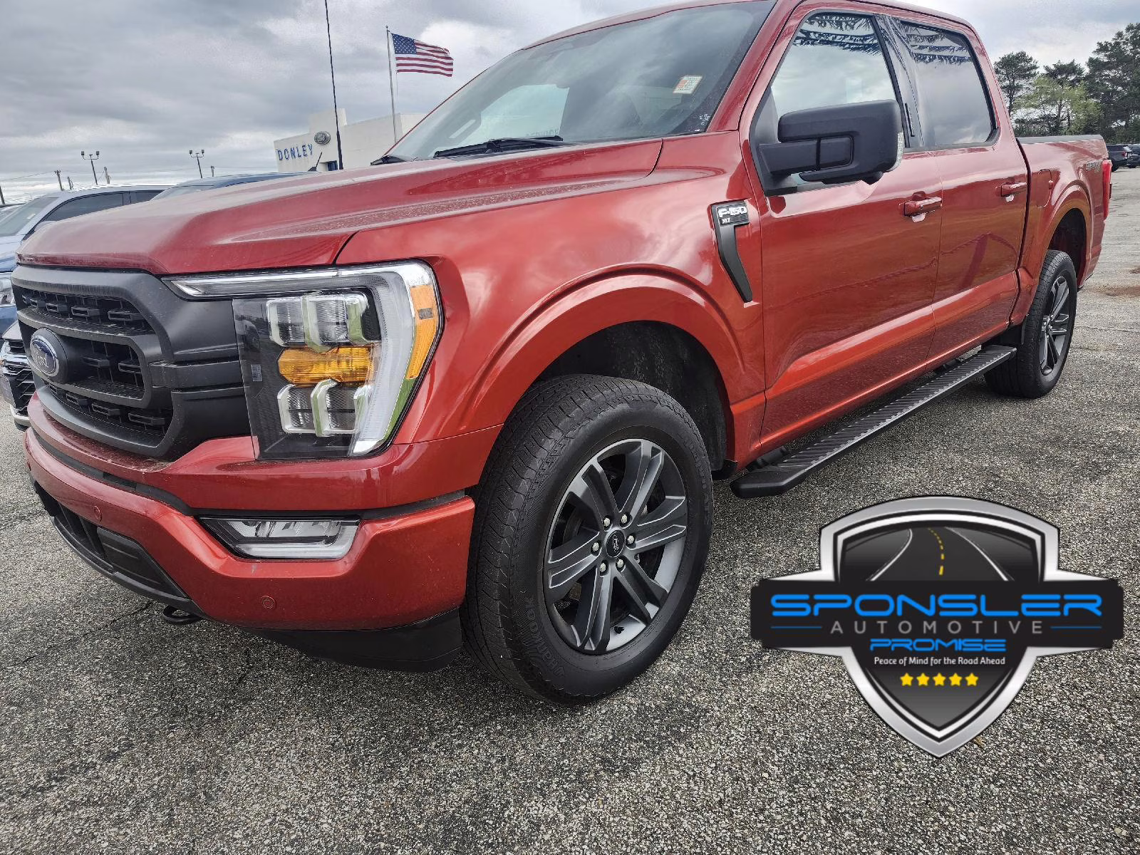 2023 Hot Pepper Red Tinted Clearcoat Ford F-150 XLT 4X4 Truck