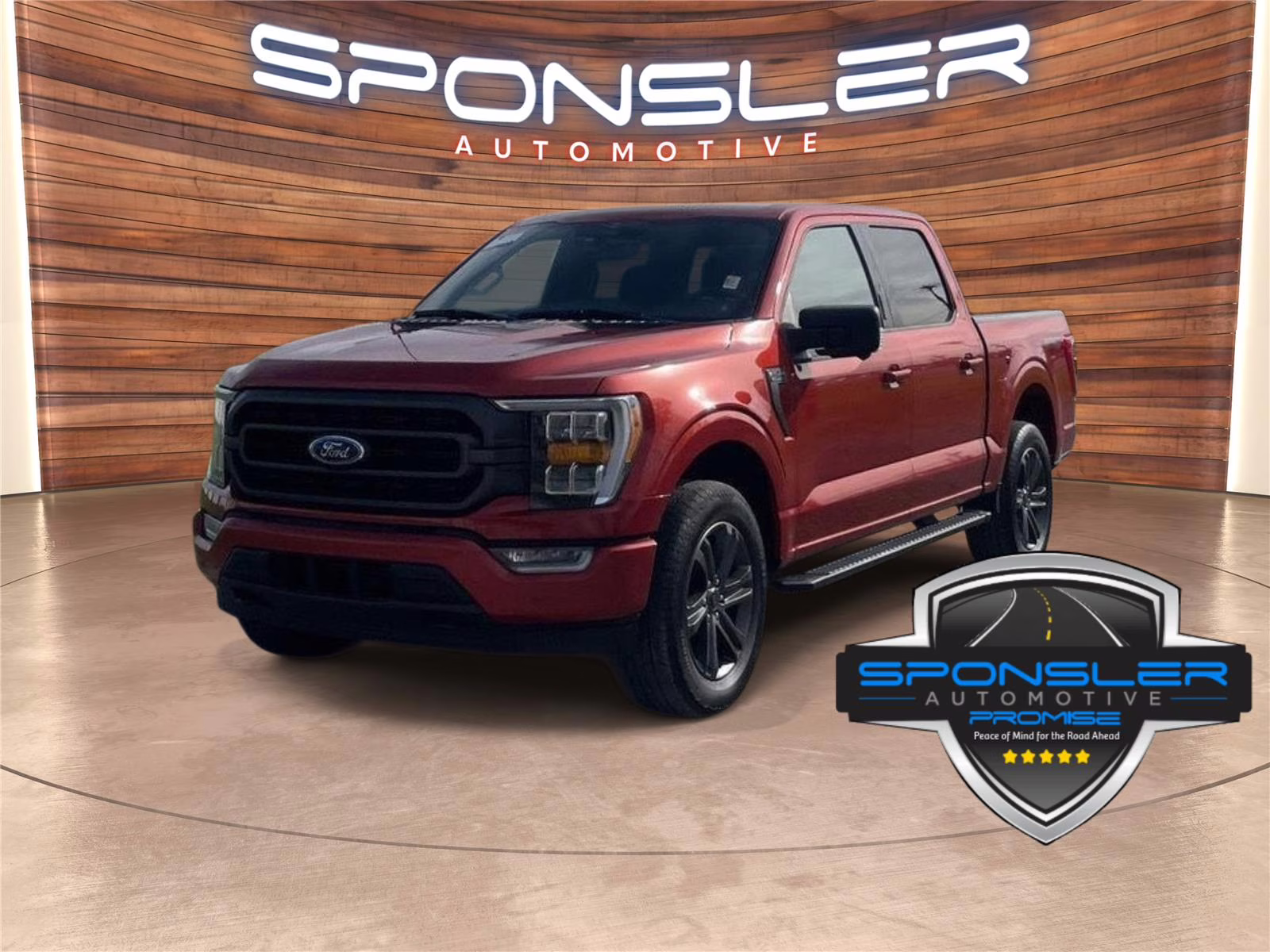 2023 Hot Pepper Red Tinted Clearcoat Ford F-150 XLT 4X4 Truck