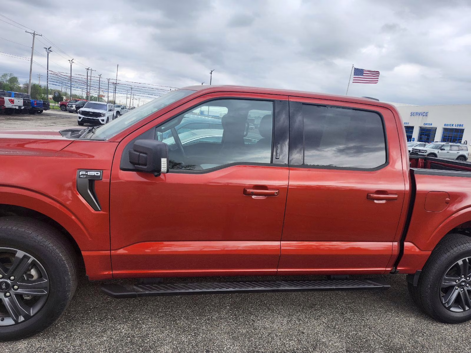 2023 Hot Pepper Red Tinted Clearcoat Ford F-150 XLT 4X4 Truck