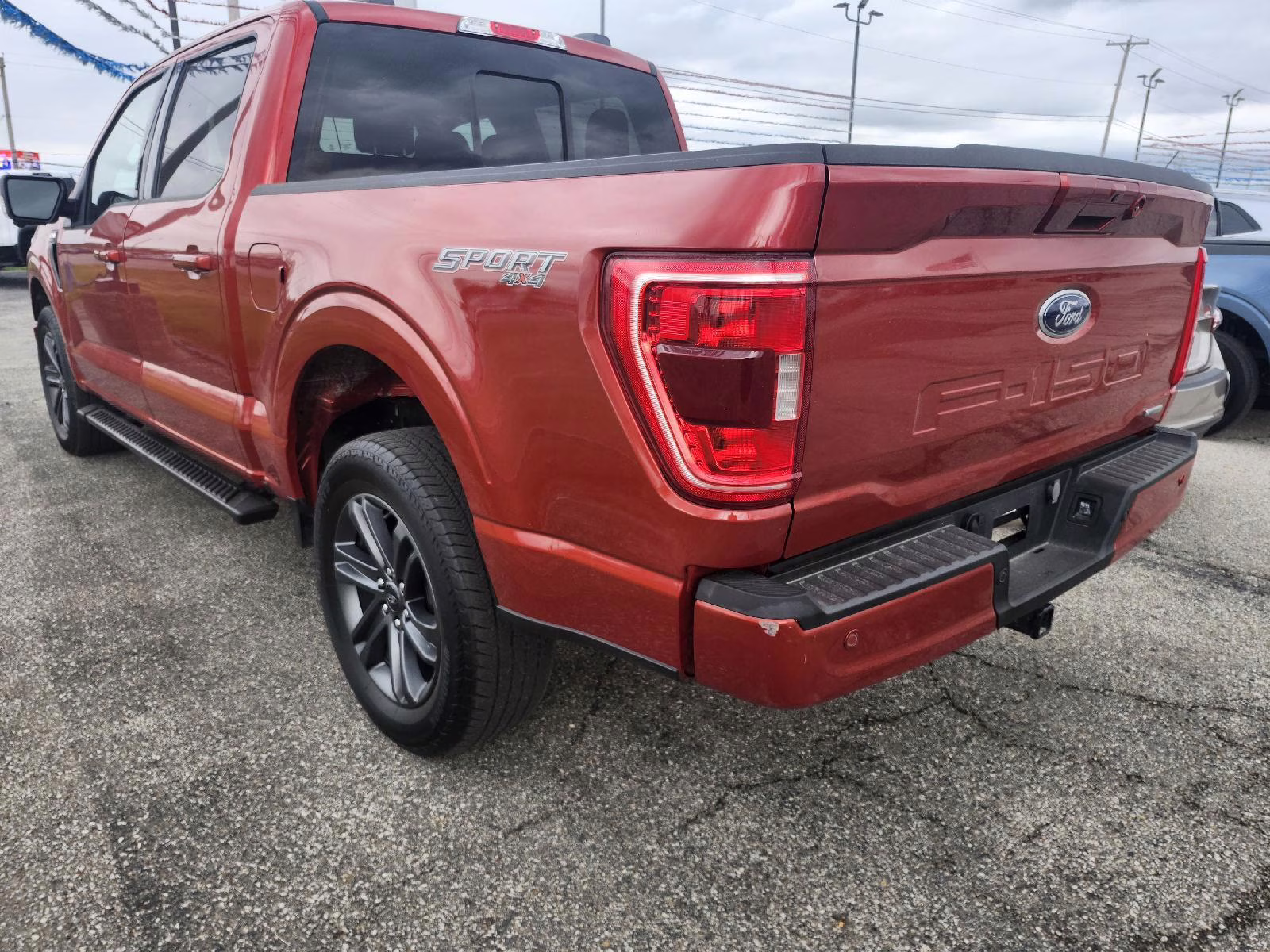 2023 Hot Pepper Red Tinted Clearcoat Ford F-150 XLT 4X4 Truck