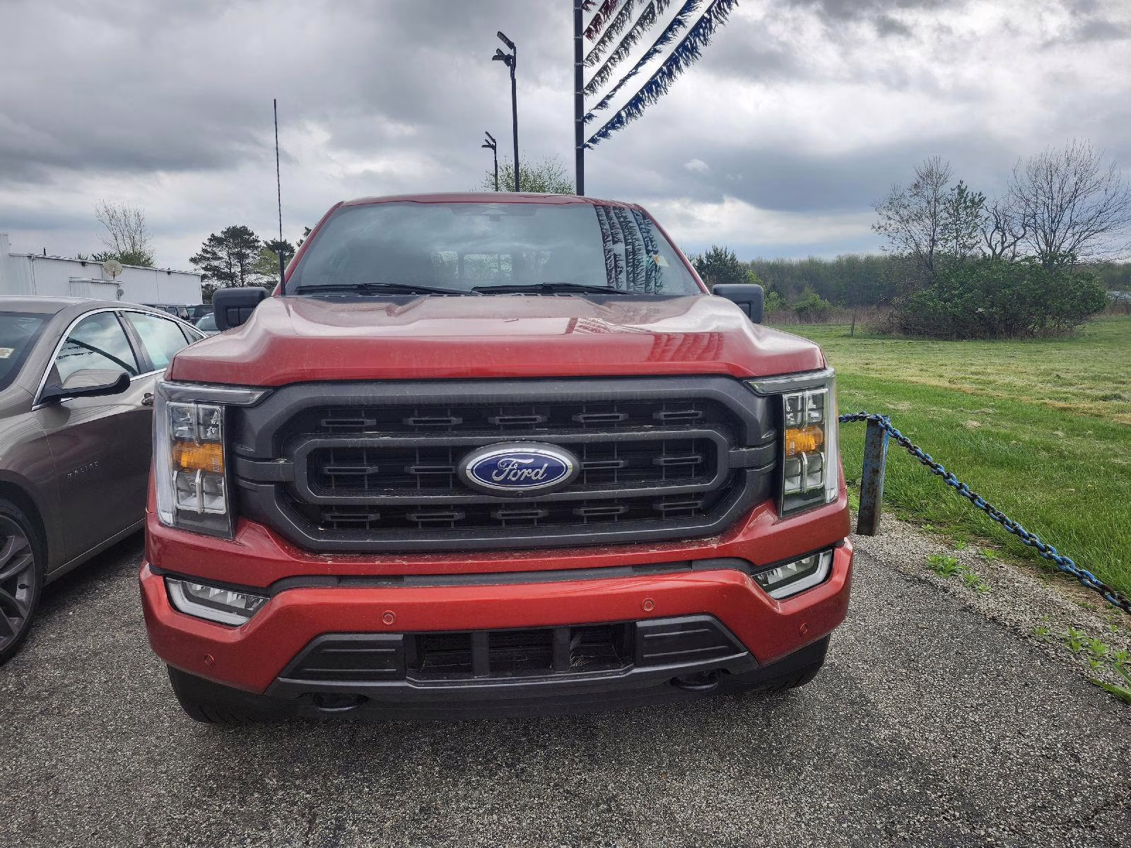 2023 Hot Pepper Red Tinted Clearcoat Ford F-150 XLT 4X4 Truck