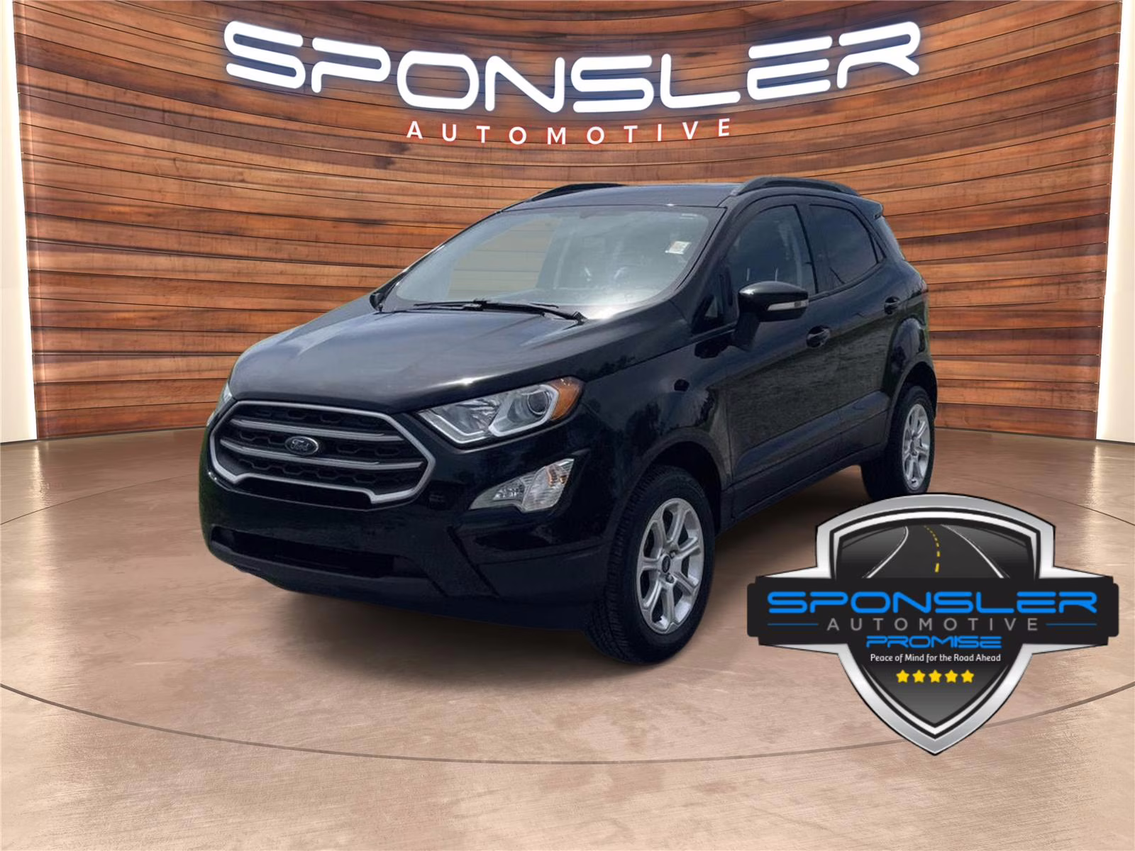 2022 Shadow Black Ford EcoSport SE 4X4 SUV