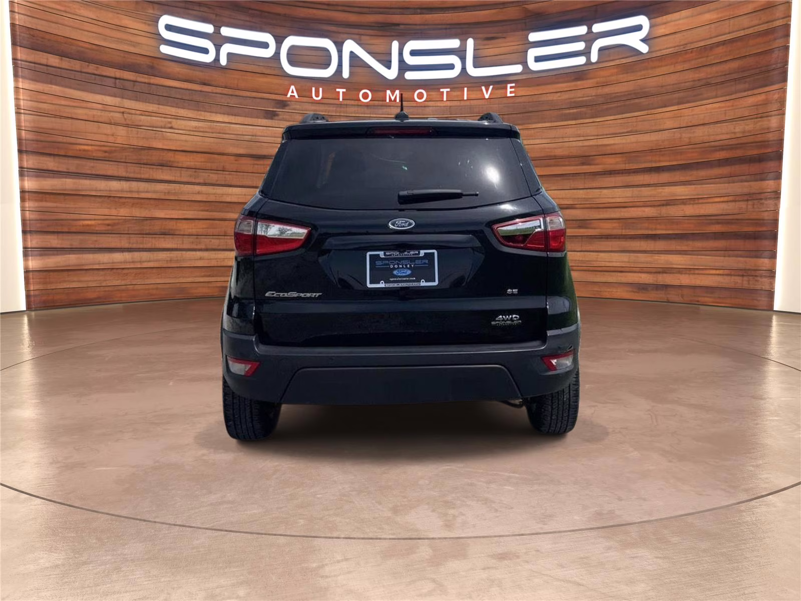 2022 Shadow Black Ford EcoSport SE 4X4 SUV