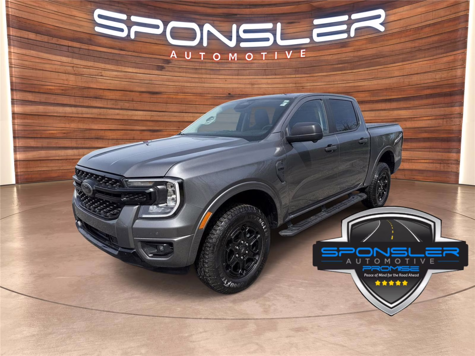 2025 Carbonized Gray Metallic Ford Ranger XLT 4X4 Truck