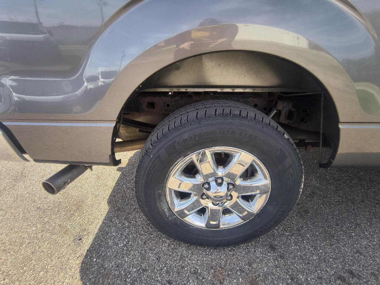 2014 Sterling Gray Metallic Ford F-150 XLT 4X4 Truck