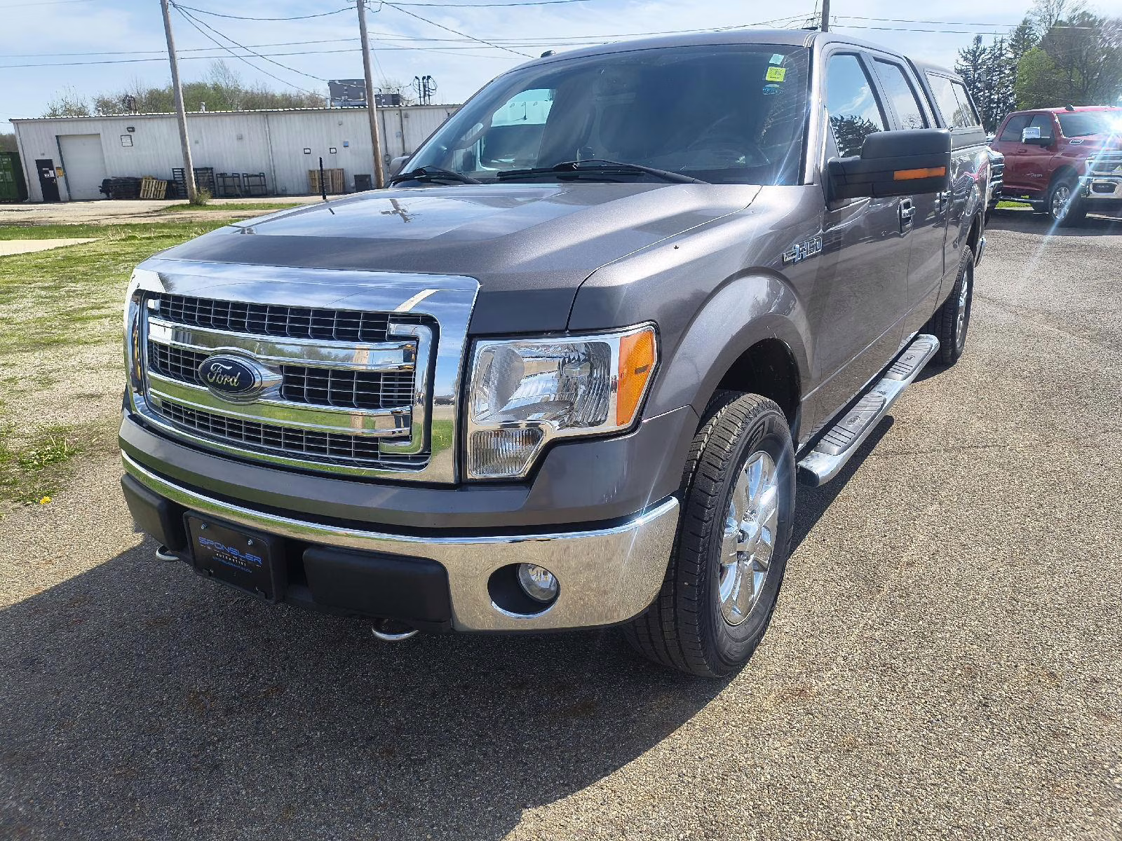 2014 Sterling Gray Metallic Ford F-150 XLT 4X4 Truck