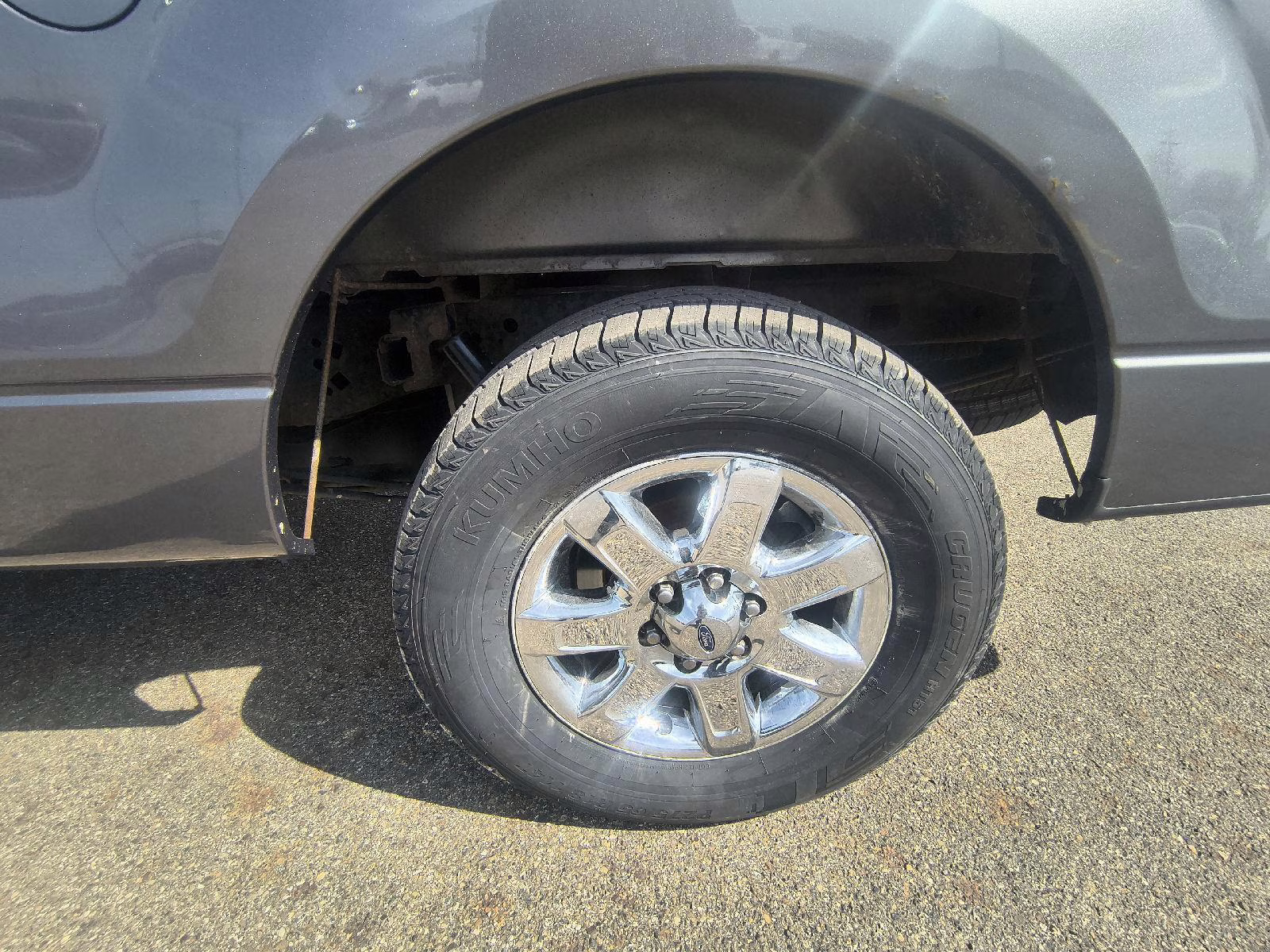 2014 Sterling Gray Metallic Ford F-150 XLT 4X4 Truck