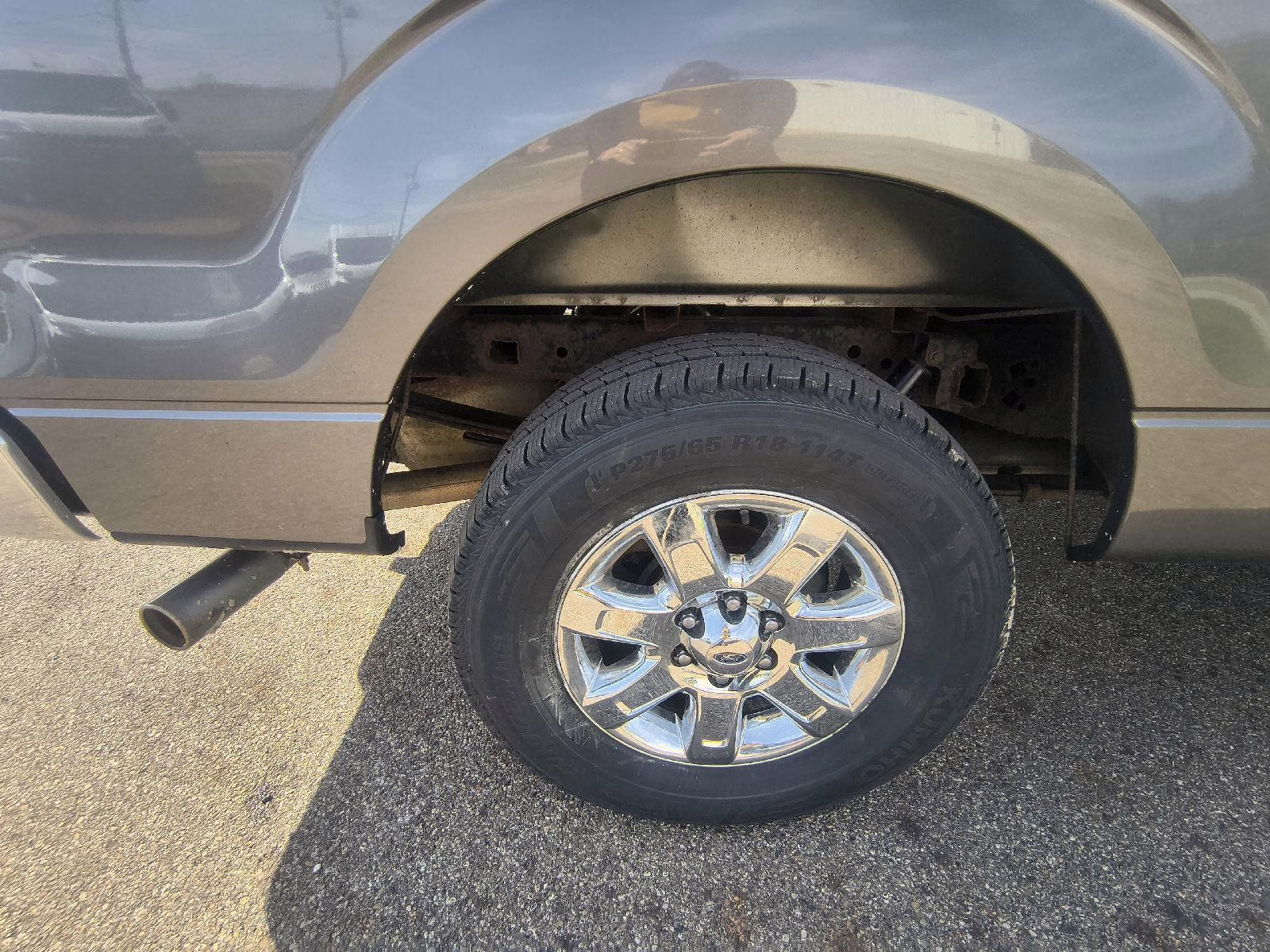 2014 Sterling Gray Metallic Ford F-150 XLT 4X4 Truck