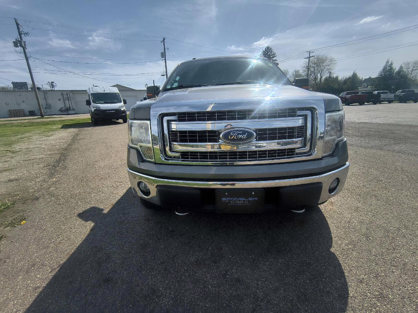 2014 Sterling Gray Metallic Ford F-150 XLT 4X4 Truck