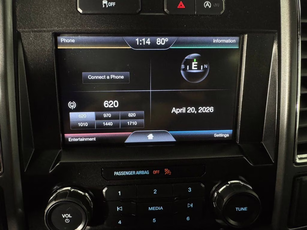 2015 Blue Ford F-150 XLT RWD Truck