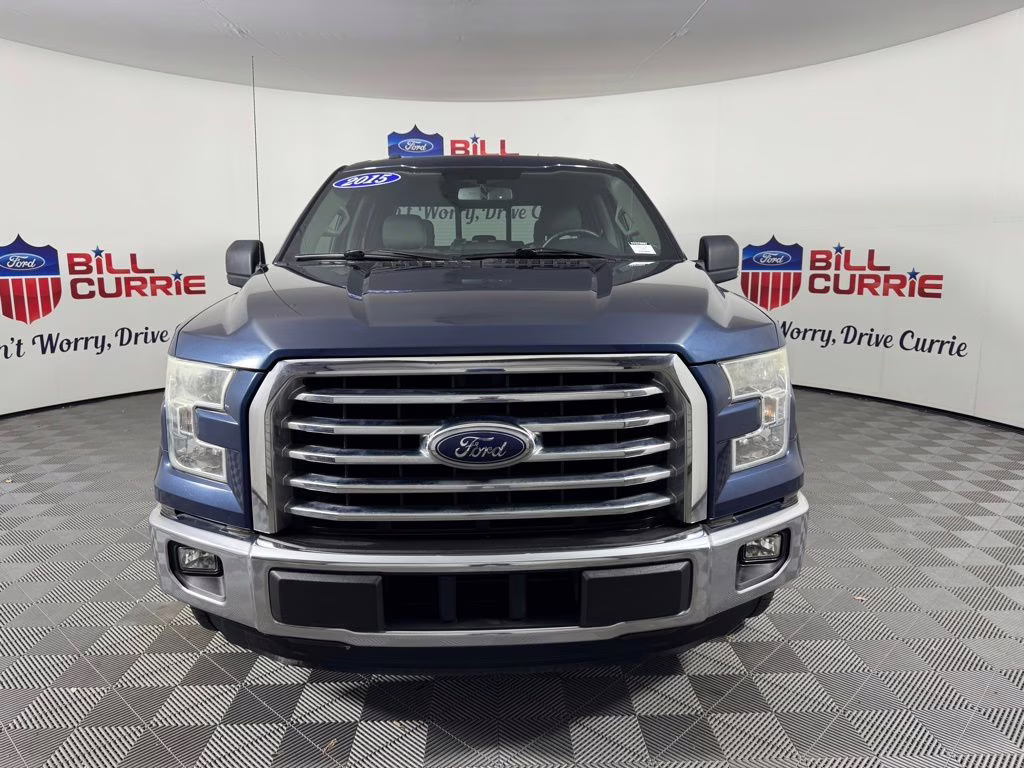 2015 Blue Ford F-150 XLT RWD Truck