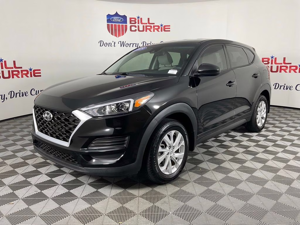 2019 Black Noir Pearl Hyundai Tucson SE FWD SUV