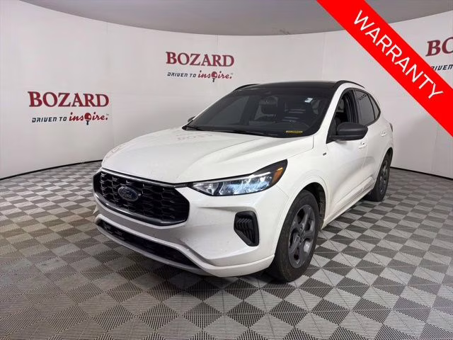 2024 White Metallic Ford Escape ST-Line FWD SUV