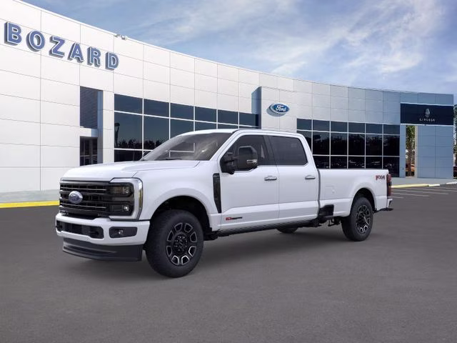 2026 Star White Metallic Tri-Coat Ford Super Duty F-350 SRW Platinum 4X4 Truck
