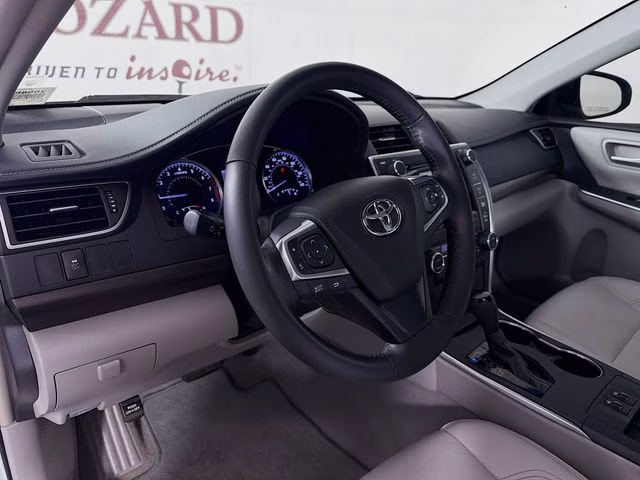 2015 Celestial Silver Metallic Toyota Camry XLE FWD Sedan