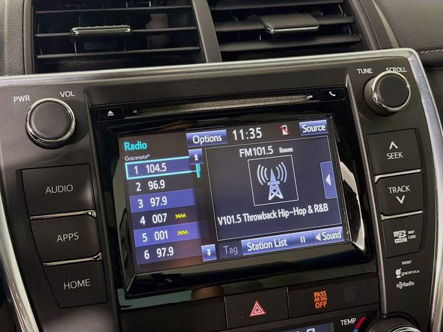 2015 Celestial Silver Metallic Toyota Camry XLE FWD Sedan
