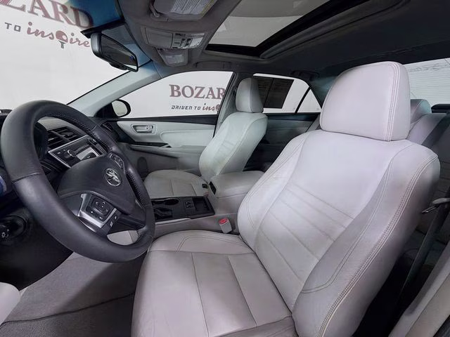 2015 Celestial Silver Metallic Toyota Camry XLE FWD Sedan