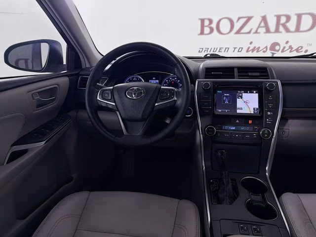 2015 Celestial Silver Metallic Toyota Camry XLE FWD Sedan