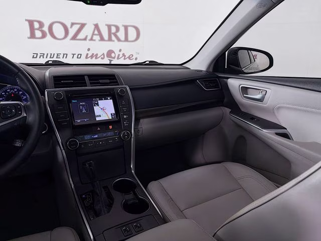 2015 Celestial Silver Metallic Toyota Camry XLE FWD Sedan