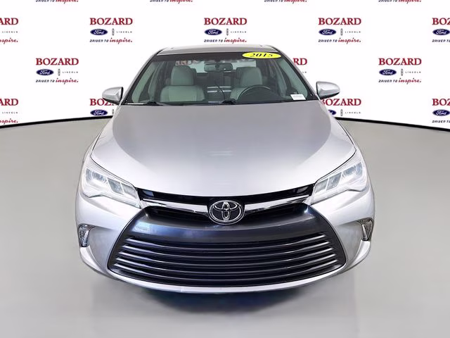 2015 Celestial Silver Metallic Toyota Camry XLE FWD Sedan