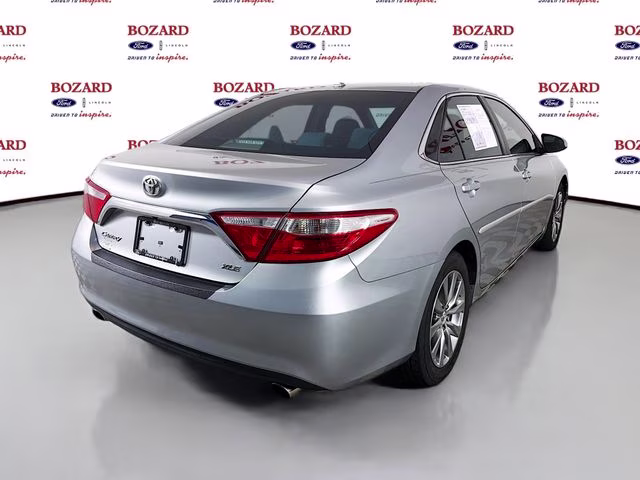 2015 Celestial Silver Metallic Toyota Camry XLE FWD Sedan