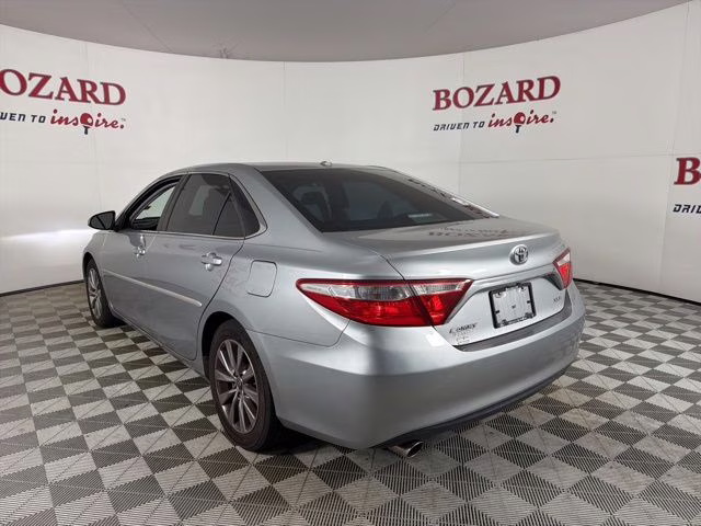 2015 Celestial Silver Metallic Toyota Camry XLE FWD Sedan
