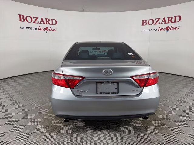 2015 Celestial Silver Metallic Toyota Camry XLE FWD Sedan