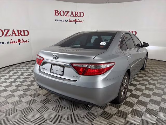 2015 Celestial Silver Metallic Toyota Camry XLE FWD Sedan