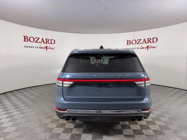 2025 Blue Metallic Lincoln Aviator Reserve AWD SUV